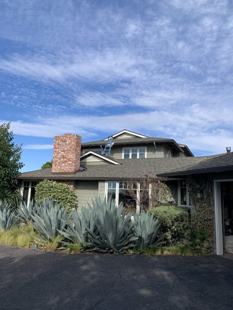 Craftsman-style home exterior