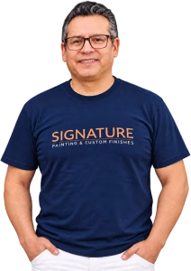 Edmundo Farfan, owner of Signature Painting & Custom Finishes in Santa Barbara